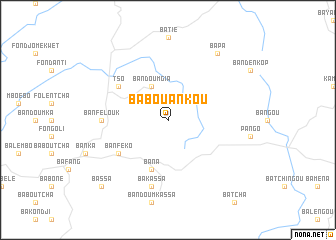 map of Babouankou