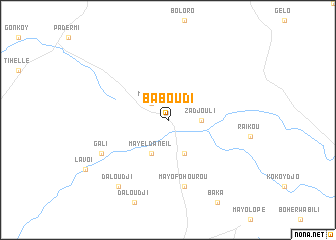 map of Baboudi