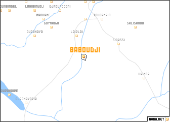 map of Baboudji