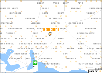 map of Babouni