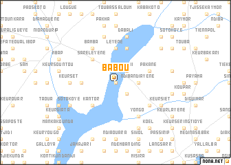 map of Babou