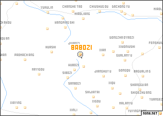 map of Babozi