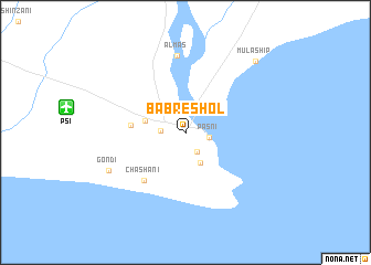 map of Babre Shol