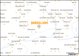 map of Bab Selham