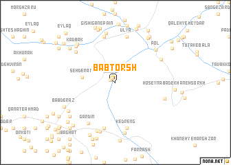 map of Bāb Torsh