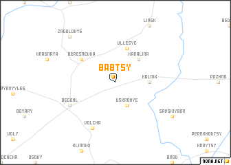 map of Babtsy