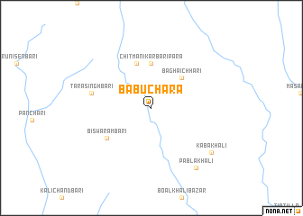 map of Bābuchara