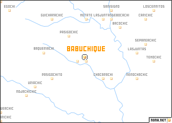 map of Babuchique