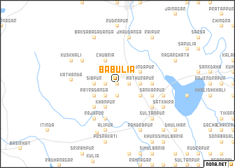 map of Bābulia