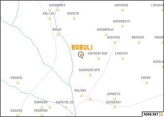 map of Babuli