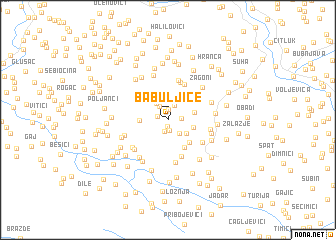 map of Babuljice