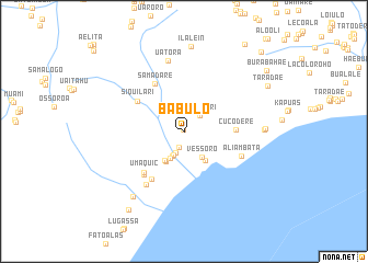 map of Babulo