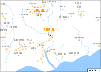 map of Babulu