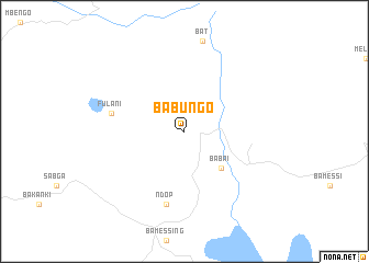 map of Babungo