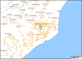 map of Babunuk