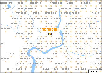 map of Bāburāil