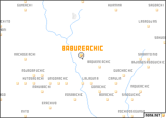 map of Babureachic