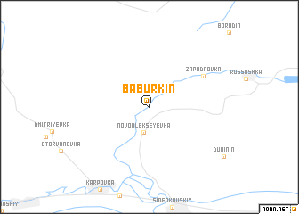 map of Baburkin