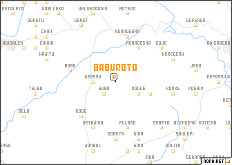 map of Baburoto