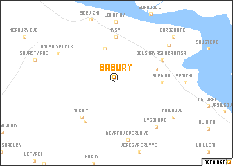 map of Babury