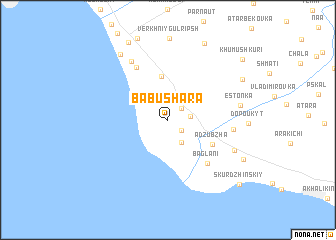 map of Babushara