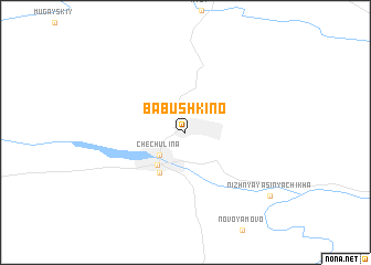 map of Babushkino
