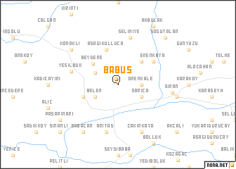 map of Babuş