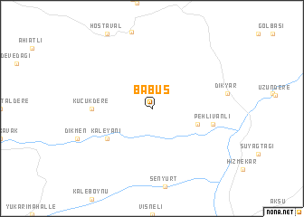 map of Babus