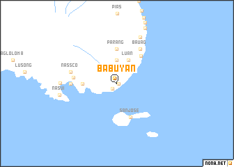 map of Babuyan