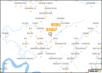 map of Babu