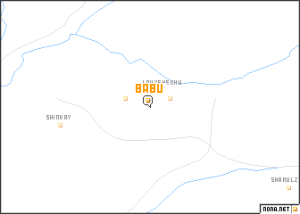 map of Bābū