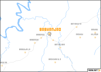 map of Babwanjao