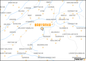 map of Babyanka