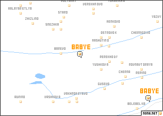 map of Bab\
