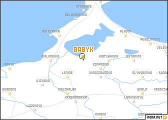 map of Babyk