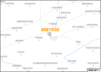 map of Babynino