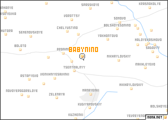 map of Babynino