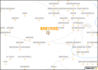 map of Babynino