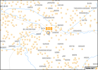 map of Bāb