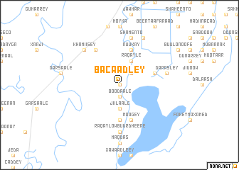map of Bacaadley