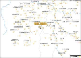 map of Bacaba I