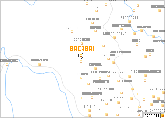 map of Bacaba I