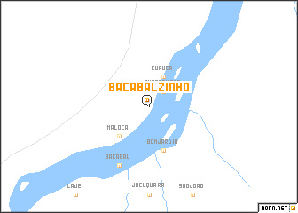 map of Bacabalzinho