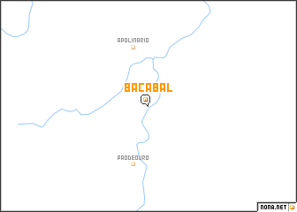 map of Bacabal