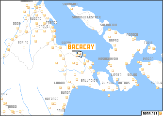 map of Bacacay