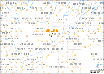 map of Bacag