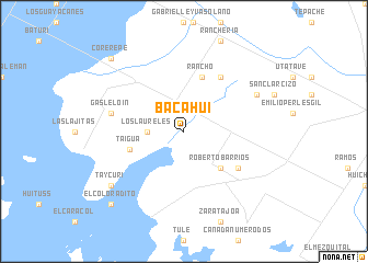 map of Bacahui