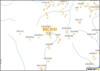 map of Bacaisi