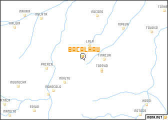 map of Bacalhau