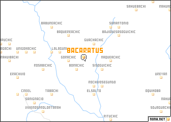 map of Bacaratus